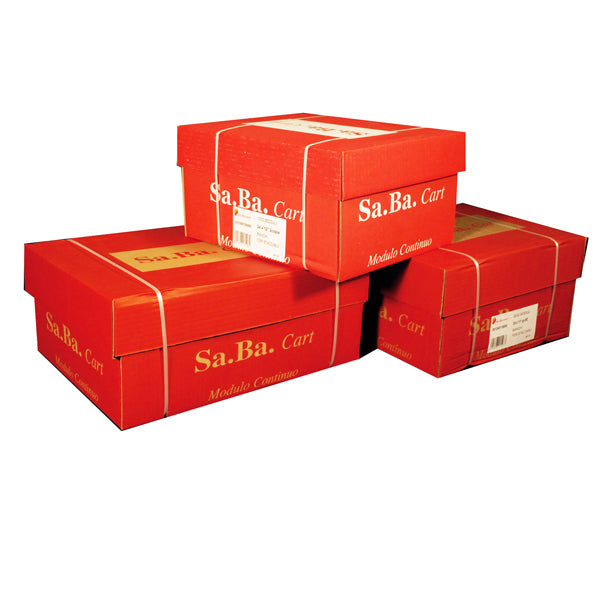 SABACART - S00375116010 - Carta in modulo continuo - 37,5 x 11 " - 60 gr - piste fisse - lettura facile grigio - Sabacart - conf. 2000 fogli - 64647 - Conf. da 1 Pz.