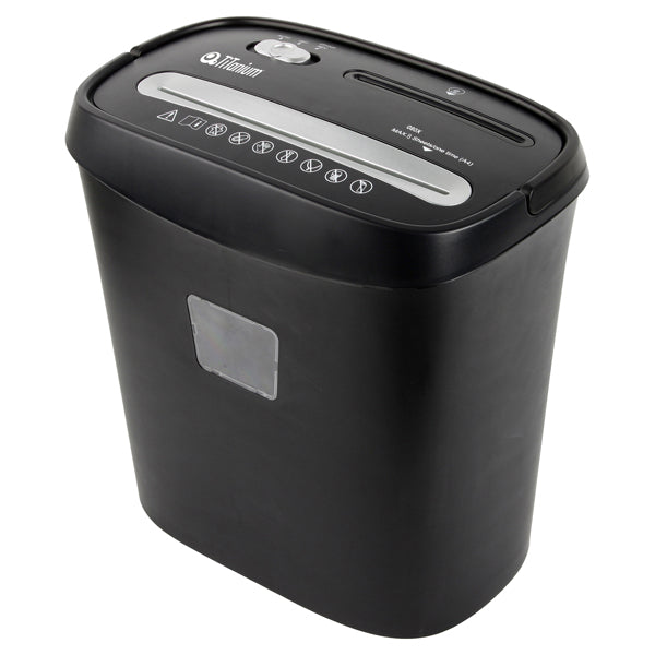 TITANIUM - TS080C - Distruggidocumenti 080X - a frammenti - 15L - Titanium - 75989 - Conf. da 1 Pz.