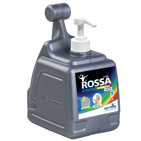 NETTUNO - 00588 - Gel lavamani La Rossa Gel - T-Box con dosatore - 3000 ml - Nettuno - 97561 - Conf. da 1 Pz.