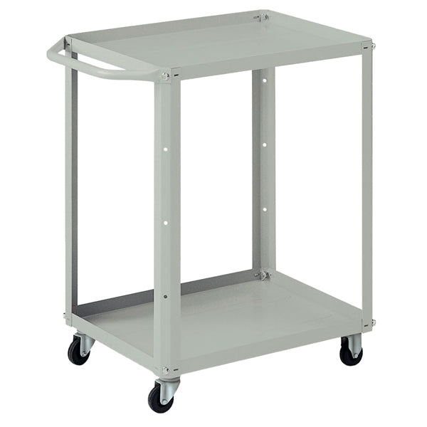 Tecnotelai - C542 - Carrello da lavoro - 2 vasche da 60 x 45 cm - 71 x 45 x 78 cm - grigio - Tecnotelai - 99084 - Conf. da 1 Pz.