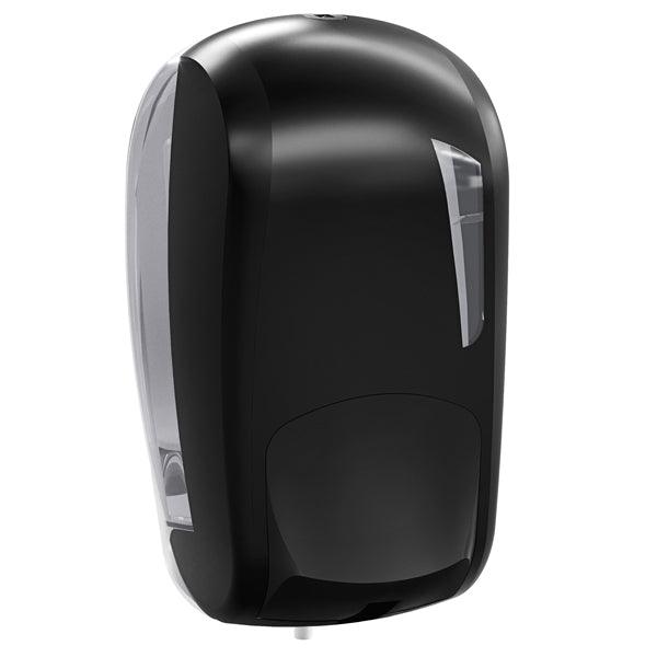 MAR PLAST - A91123BM - Dispenser sapone liquido Skin Carbon - 23,2 x 11,4 x 12,4 cm - 1 L - nero - Mar Plast - 99686 - Conf. da 1 Pz.