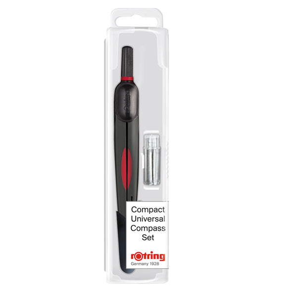 ROTRING - S0676530 - Compasso universale compatto - diametro max cerchio 320mm - Rotring - 99973 - Conf. da 1 Pz.