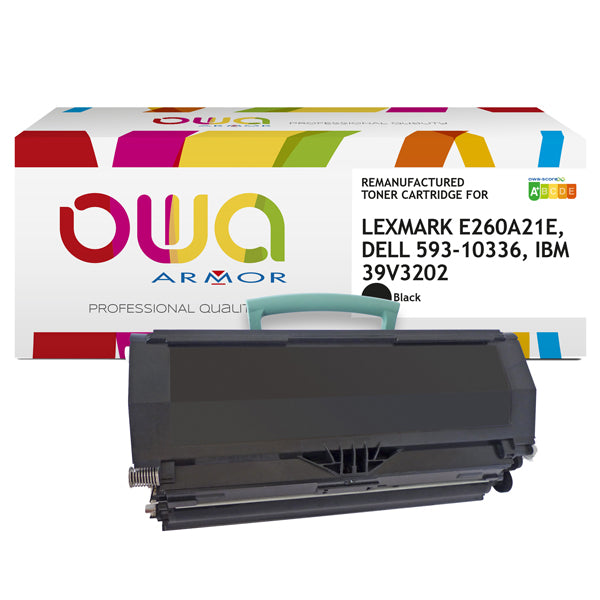 ARMOR - K15151OW - Armor - Toner Compatibile per Lexmark 0E260A11E - Nero - 3.500 pag - ARMK15151 - Conf. da 1 Pz.