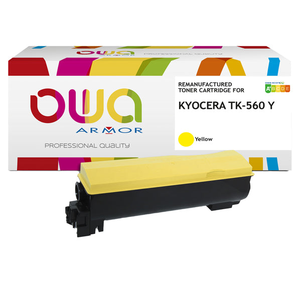 ARMOR - K15484OW - Armor - Toner Compatibile per Kyocera TK-560Y - Giallo - 10.000 pag - ARMK15484 - Conf. da 1 Pz.