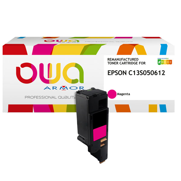 ARMOR - K15633OW - Armor - Toner Compatibile per Epson C13S050612 - Magenta - 1.400 pag - ARMK15633 - Conf. da 1 Pz.