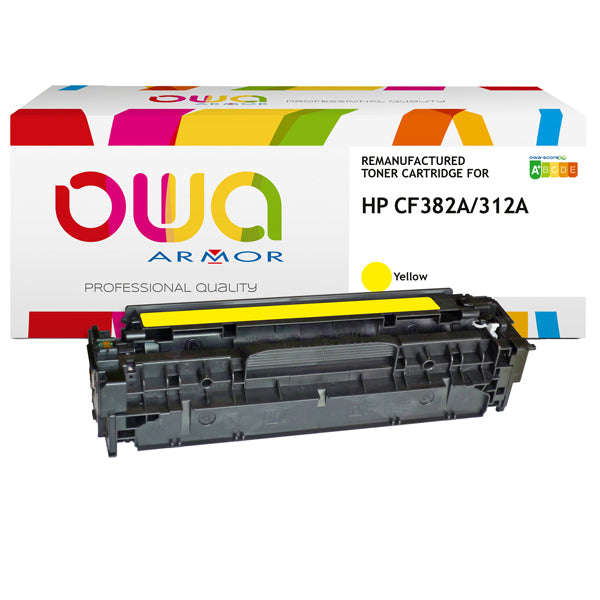 ARMOR - K15752OW - Armor - Toner Compatibile per Hp CF382A - Giallo - 2.700 pag - ARMK15752 - Conf. da 1 Pz.