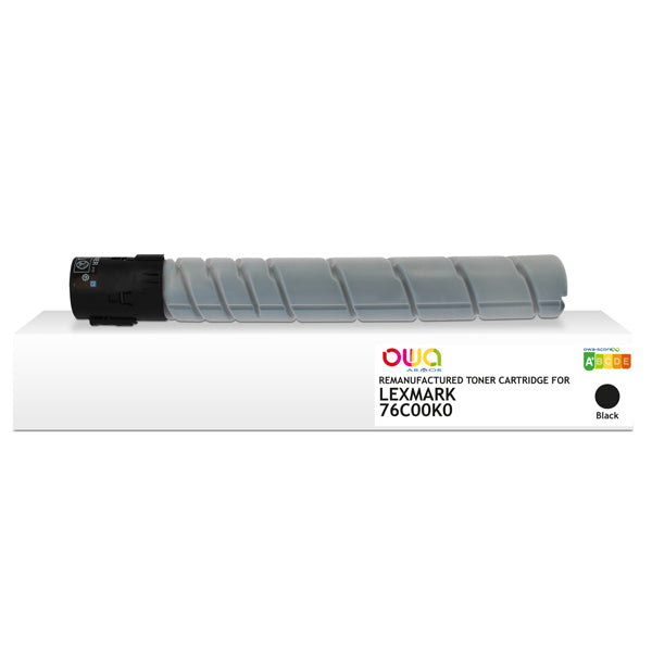 ARMOR - K18582OW - Armor - Toner Compatibile per Lexmark - Nero - 76C00K0 - 18.500 pag - ARMK18582 - Conf. da 1 Pz.