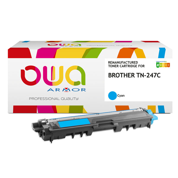 ARMOR - K18602OW - Armor - Toner Compatibile per Brother TN-247 - Ciano - K18602OW - 2.300 pag - ARMK18602 - Conf. da 1 Pz.