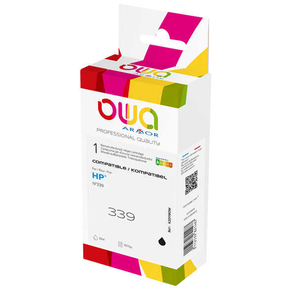 ARMOR - K20119OW - Armor - Cartuccia ink Compatibile per Hp 339 - Nero - K20119OW - 32 ml - ARMK20119 - Conf. da 1 Pz.