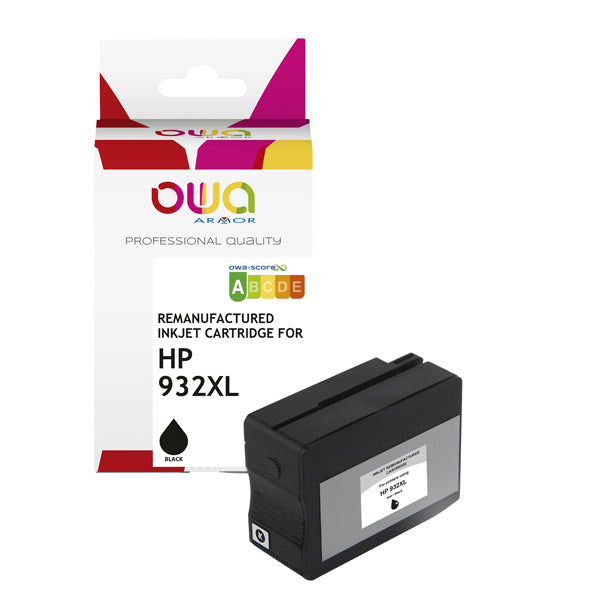 ARMOR - K20425OW - Armor - Cartuccia ink Compatibile per Hp 932XL - Nero - K20425OW - 30 ml - ARMK20425 - Conf. da 1 Pz.