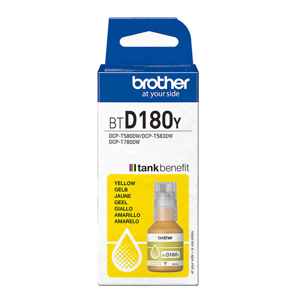 BROTHER - BTD180Y - Brother - Cartuccia - Giallo- BTD180Y - 5.000 pag - BROBTD180Y - Conf. da 1 Pz.