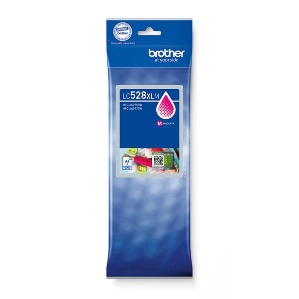 BROTHER - LC528XLM - Brother - Cartuccia - Magenta - LC528XLM - 10.000 pag - BROLC528XLM - Conf. da 1 Pz.