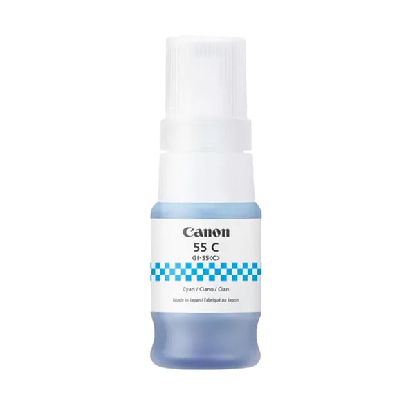 CANON - 6289C001 - Canon - Cartuccia ink - Ciano - GI-55C - 6289C001 - CANGI55C - Conf. da 1 Pz.