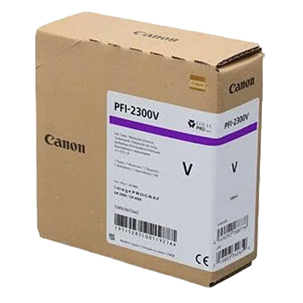 CANON - 5285C001 - Canon - Cartuccia PFI-2300 - Viola - 5285C001 - CANPFI2300V - Conf. da 1 Pz.