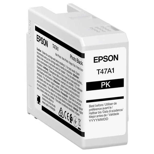 EPSON - C13T47A100 - Epson - Cartuccia Photo UltraCrome Pro 10 - Nero - C13T47A100 - 50 ml - EPST47A100 - Conf. da 1 Pz.