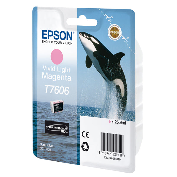 EPSON - C13T76064N10 - Epson-Tanica-Light magenta - C13T76064N10 - 25,9ml - EPST76064N10 - Conf. da 1 Pz.