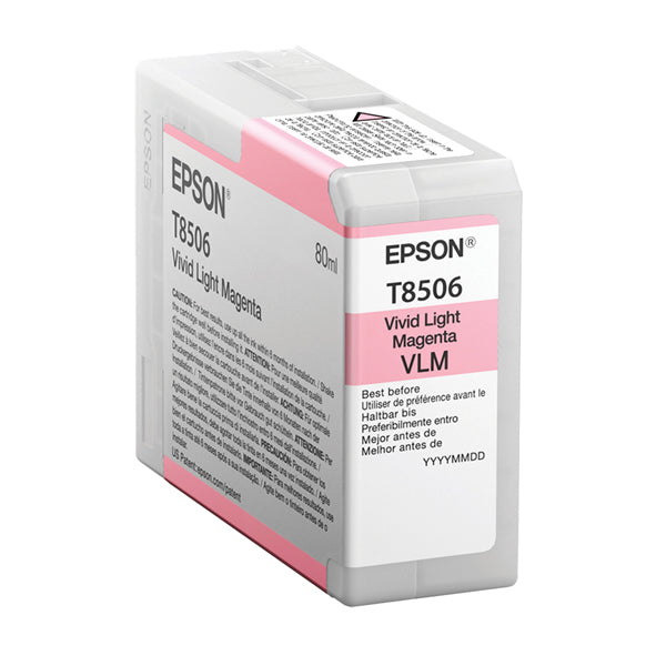 EPSON - C13T85060N - Epson - Cartuccia ink - Magenta - T8506 - C13T85060N - 80ml - EPST85060N - Conf. da 1 Pz.