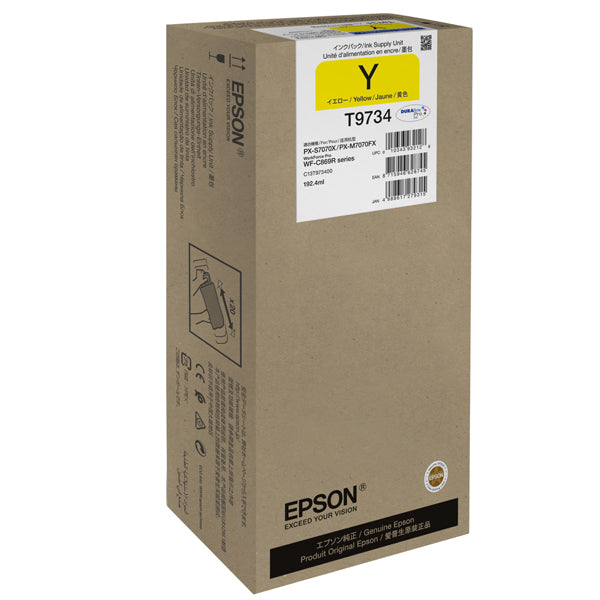 EPSON - C13T97340N - Epson Cartuccia Giallo XL WorkForce Pro WF-C869R - EPST97340N - Conf. da 1 Pz.