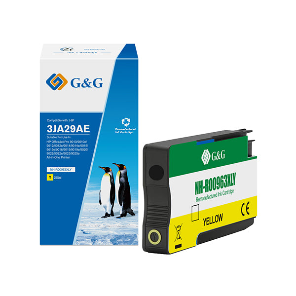 G&G - NH-R00963XLY - G&G - Cartuccia ink Compatibile per HP 963XL - Giallo - GGNINKE963XLY - Conf. da 1 Pz.