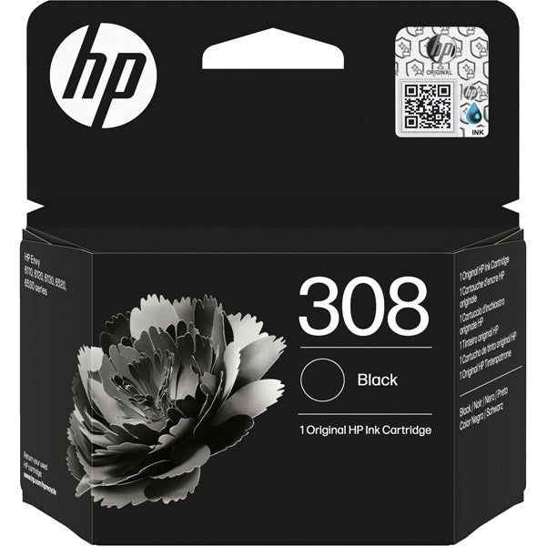 HP - 7FP21UE - Hp Cartuccia ink 308 Nero - HP7FP21UE - Conf. da 1 Pz.