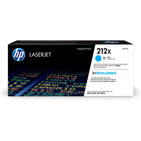 HP - W2121X - Hp - Toner originale - Ciano - 212X - W2121X - 10.000 pag - HPW2121X - Conf. da 1 Pz.