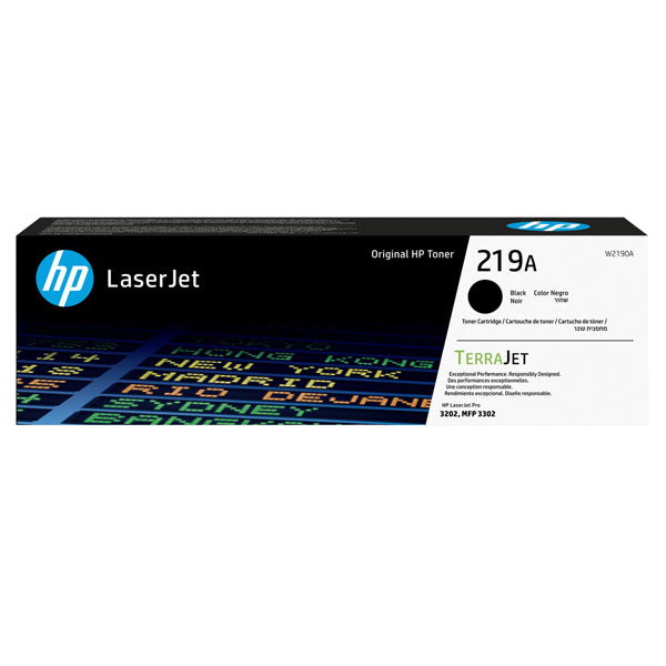 HP - W2190A - Hp - Toner originale - 219A - Nero - W2190A - 1.300 pag - HPW2190A - Conf. da 1 Pz.