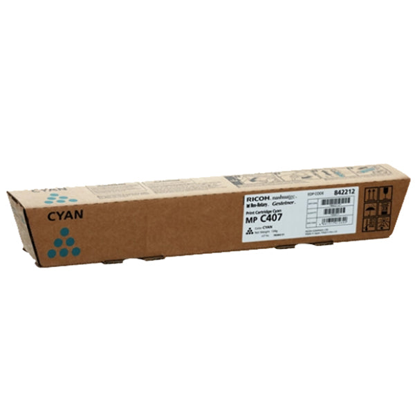 RICOH - 842212 - Ricoh - Toner - Ciano - 842212 - 8.000 pag - RICMPC407C - Conf. da 1 Pz.