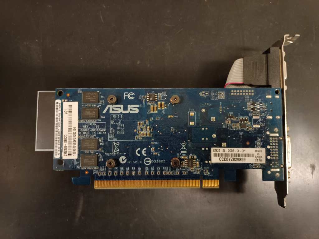 Scheda Video SAPLOS GeForce GT 610 - 2GB DDR3, 64-bit, Low Profile, HDMI VGA, Per PC Office