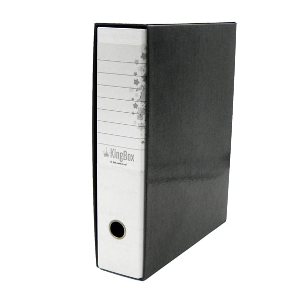STARLINE - RXP8BI - Registratore Kingbox - dorso 8 cm - protocollo 23 x 33 cm - bianco - Starline - STL4021 - Conf. da 1 Pz.
