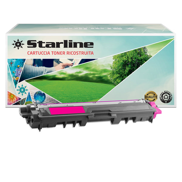 STARLINE - K18599TA - Starline - Toner Ricostruito per Brother TN-243 - Magenta - 1.000 pag - STLBTN243M - Conf. da 1 Pz.