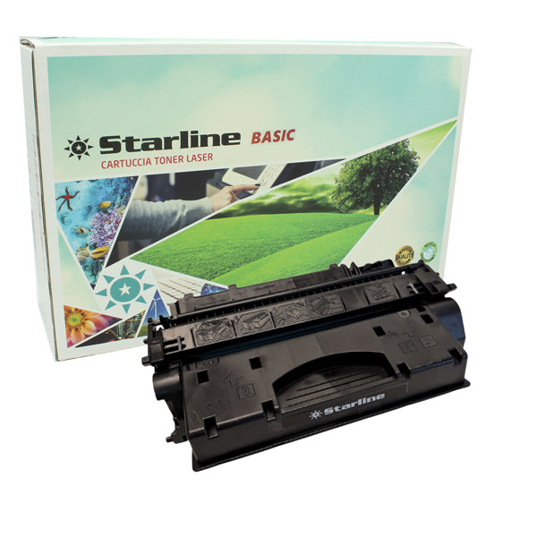 STARLINE - TRHP80X - Starline - Toner Compatibile - per HP 80X - Nero - CF280X - 6.900 pag - STLCF280X - Conf. da 1 Pz.