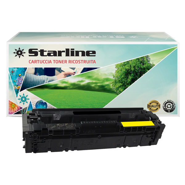 STARLINE - K18894TA - Starline - Toner Ricostruito per HP 207X - Giallo - W2212X - 2.450 pag - STLHW2212X - Conf. da 1 Pz.