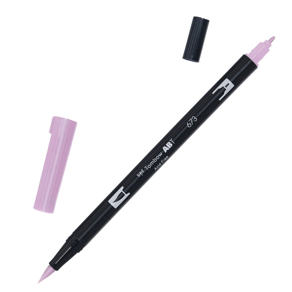 TOMBOW - PABT-673 - Pennarello Dual Brush 673 - orchid - Tombow - 100046 - Conf. da 6 Pz.