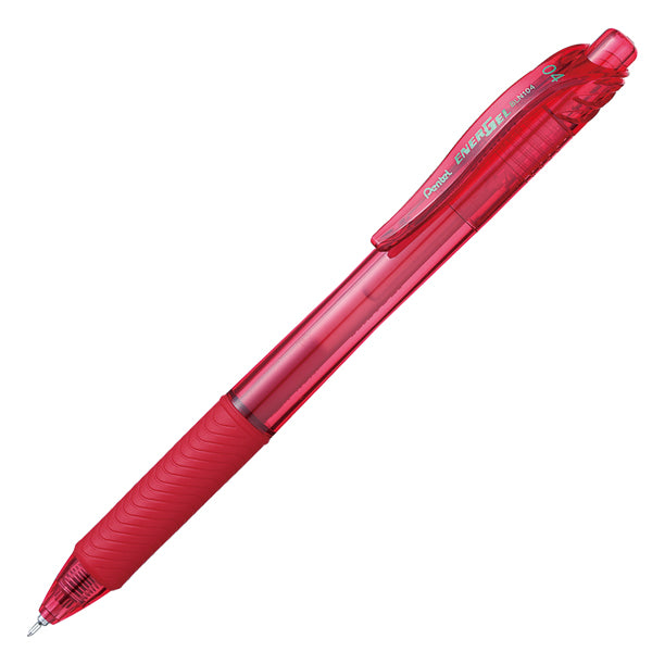 PENTEL - BLN104-BX - Roller a scatto Energel X BLN 104 - punta 0,7 mm - rosso - Pentel - 100262 - Conf. da 1 Pz.