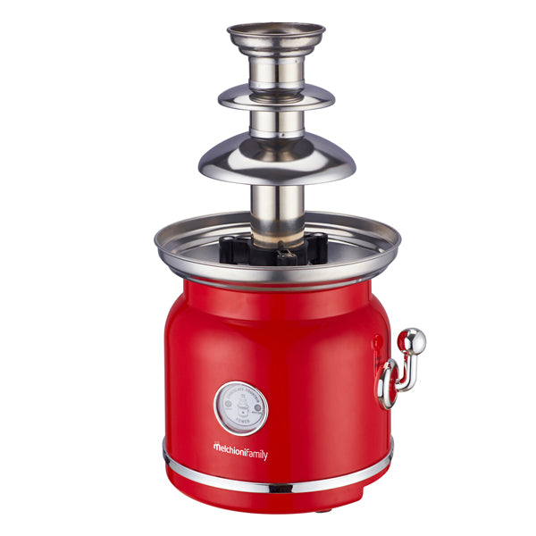 Melchioni Family - 118370003 - Fontana di cioccolato - 3 livelli - 90 W - rosso - Melchioni - 100350 - Conf. da 1 Pz.
