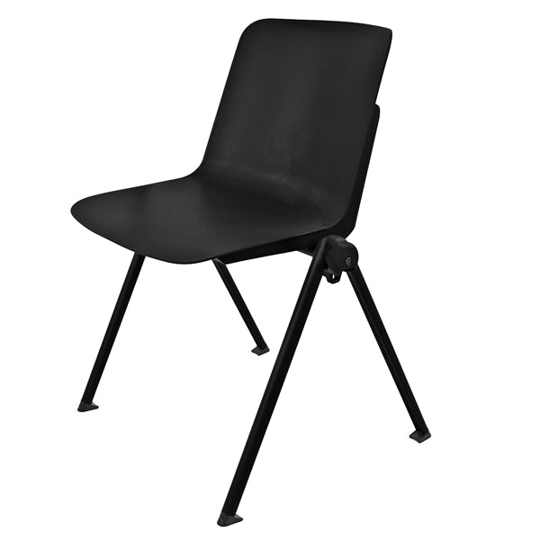 Unisit - PLVP NERO - Seduta attesa Plus - senza braccioli - nero - Unisit - 100542 - Conf. da 2 Pz.