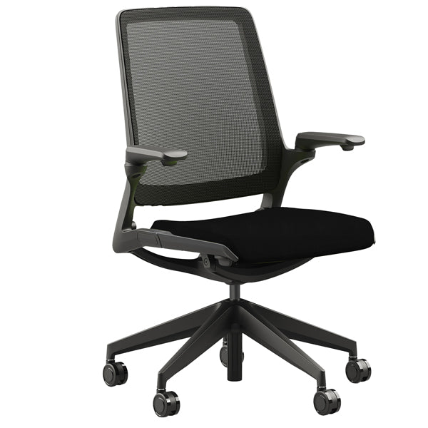 Unisit - SFN-SN - Poltrona semidirezionale Selfie - Nero - Unisit - 100549 - Conf. da 1 Pz.