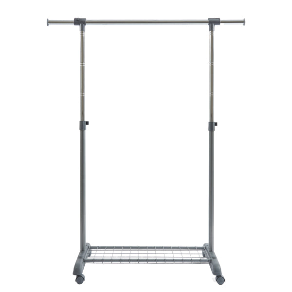 PERFETTO - 0511 - Appendiabiti su ruote Gastone - 1 barra - Perfetto - 100557 - Conf. da 1 Pz.
