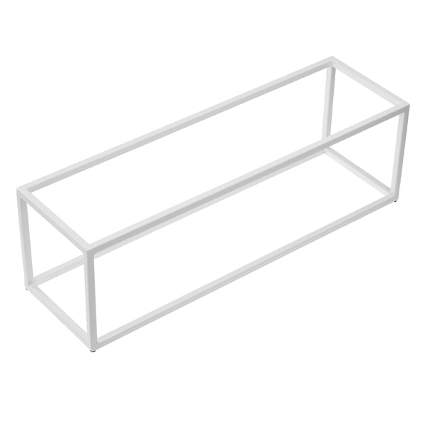 Leone - T0585.Y - Stand buffet GN 2-4 - 53 x 16,5 x 16 cm - metallo - bianco - Leone - 100578 - Conf. da 1 Pz.