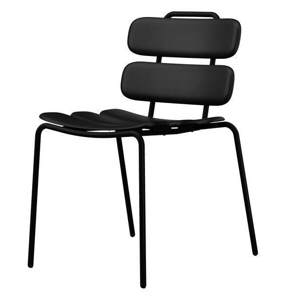 Unisit - LEM-nero - Seduta collettivitA' Lemon - S-braccioli - Nero - Unisit - 100625 - Conf. da 2 Pz.