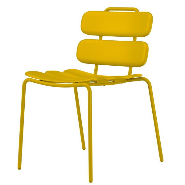 Unisit - LEM-giallo - Seduta collettivitA' Lemon - S-braccioli - Giallo - Unisit - 100628 - Conf. da 2 Pz.