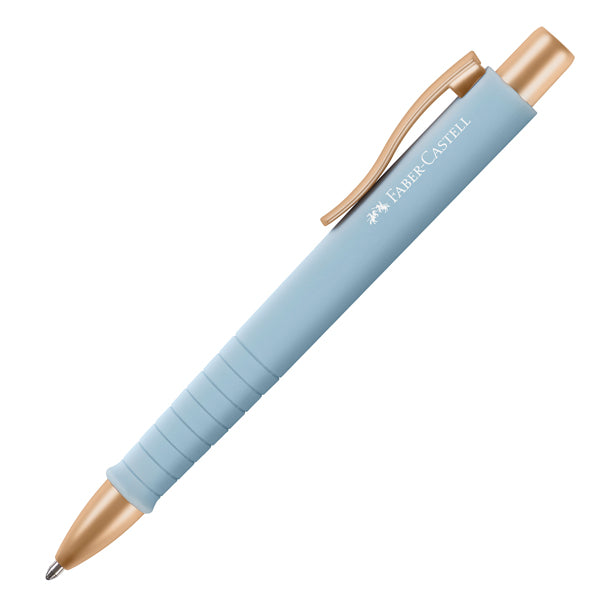 FABER-CASTELL - 241186 - Penna a sfera a scatto Poly Ball - punta 0,7 mm - fusto sky blue - Faber-Castell - 100765 - Conf. da 1 Pz.