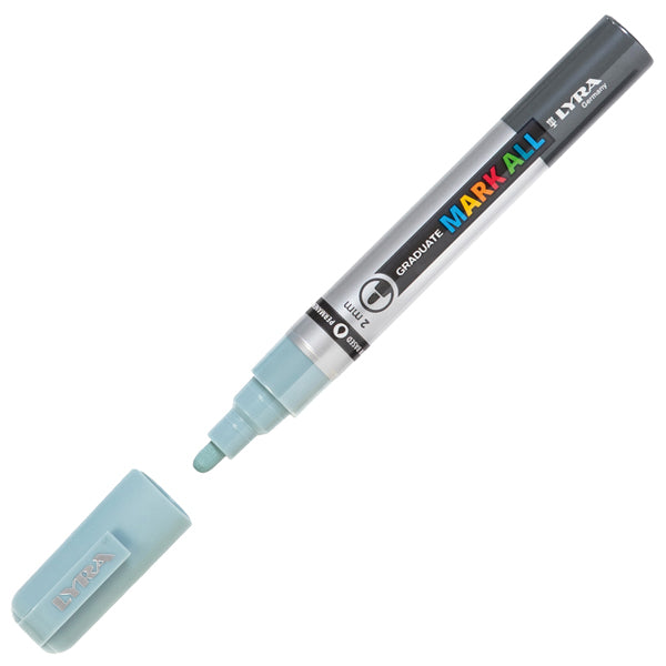 LYRA - L6820064 - Marcatore a base d'acqua Graduate Mark All - punta tonda 2mm - verde salvia - Lyra - 100952 - Conf. da 1 Pz.