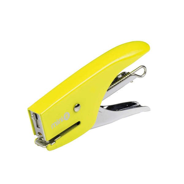 ITERNET - 0177GI - MiniCucitrice a pinza Fluo Mini 8 - giallo - Iternet - 101198 - Conf. da 1 Pz.