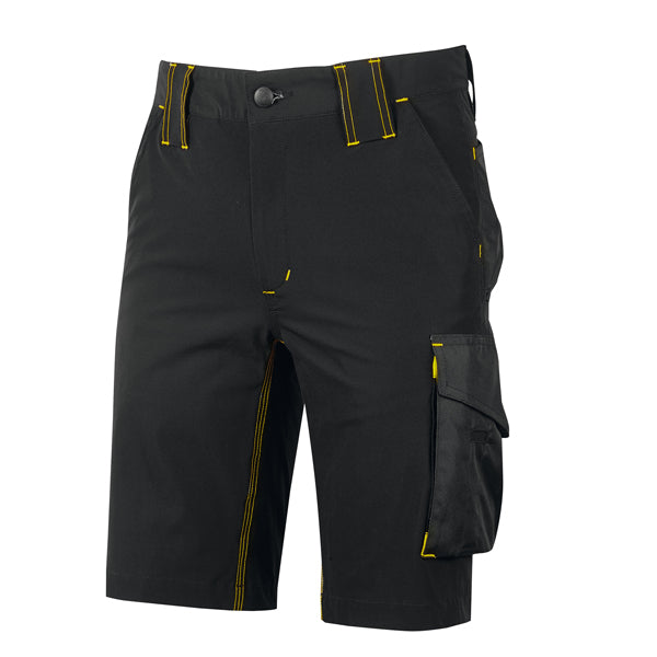 U-Power - FU196BC-L - Bermuda Mercury - taglia L - nero-giallo - U-Power - 101244 - Conf. da 1 Pz.
