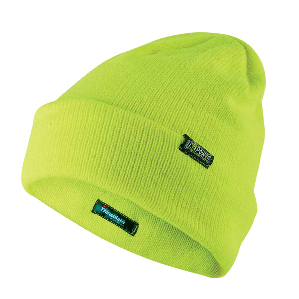 U-Power - AC127YF - Berretto invernale One - alta visibilitA' - taglia unica - acrilico - giallo fluo - U-Power - 101351 - Conf. da 1 Pz.
