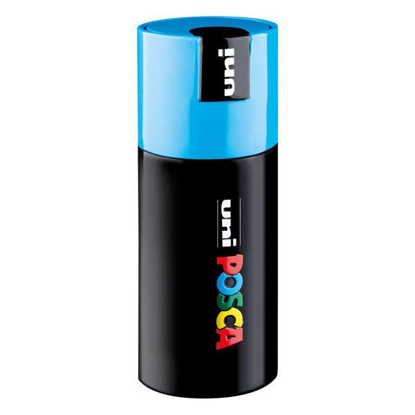 UNI MITSUBISHI - M 84020327 - Marcatore Posca Pen PC1 - con coperchio azzurro - punta extra fine 0,7 mm - colori assortiti - Uni Mitsubishi - gift box 9 pezzi - 101375 - Conf. da 1 Pz.