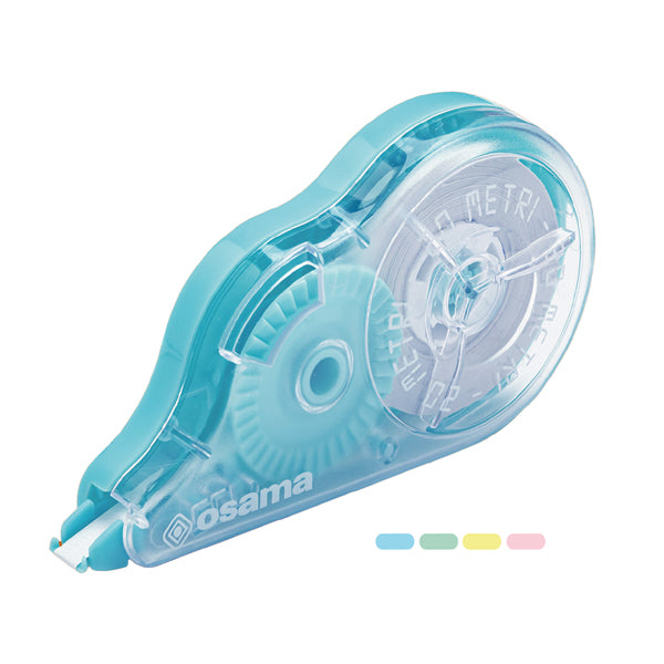 OSAMA - OW 84005751 - Correttore a nastro 20 Metri - 5 mm x 20 m - involucro colori assortiti pastello - Osama - 101377 - Conf. da 1 Pz.