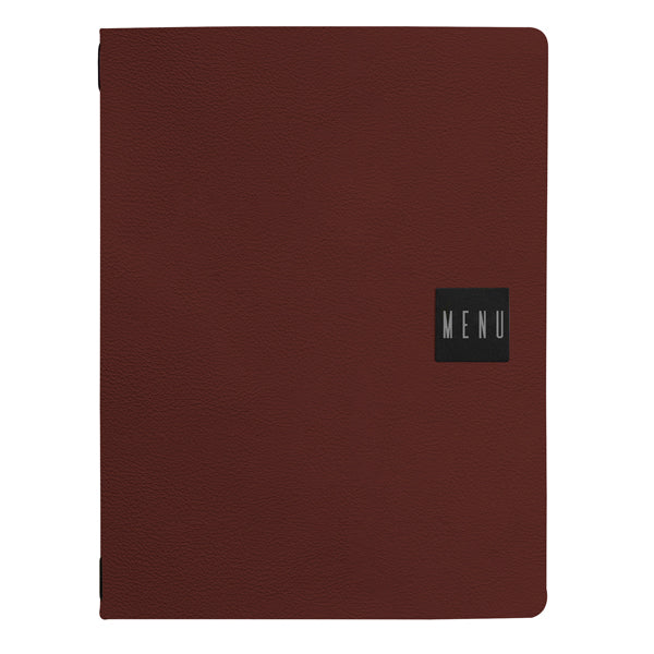 STILCASA - PM2-C-17-MN - Porta menU' A4 Talk bordeaux 24,3x31,6cm Stilcasa - 101466 - Conf. da 1 Pz.