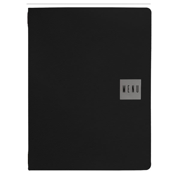 STILCASA - PM2-C-30-MG - Porta menU' A4 Talk nero 24,3x31,6cm Stilcasa - 101467 - Conf. da 1 Pz.
